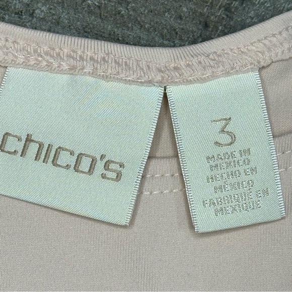 Chico’s Blush Pink Tank Top size 3 - XL - Picture 7 of 8